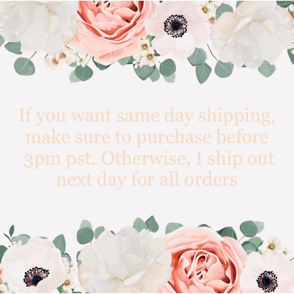 Purchase before 3pm pst